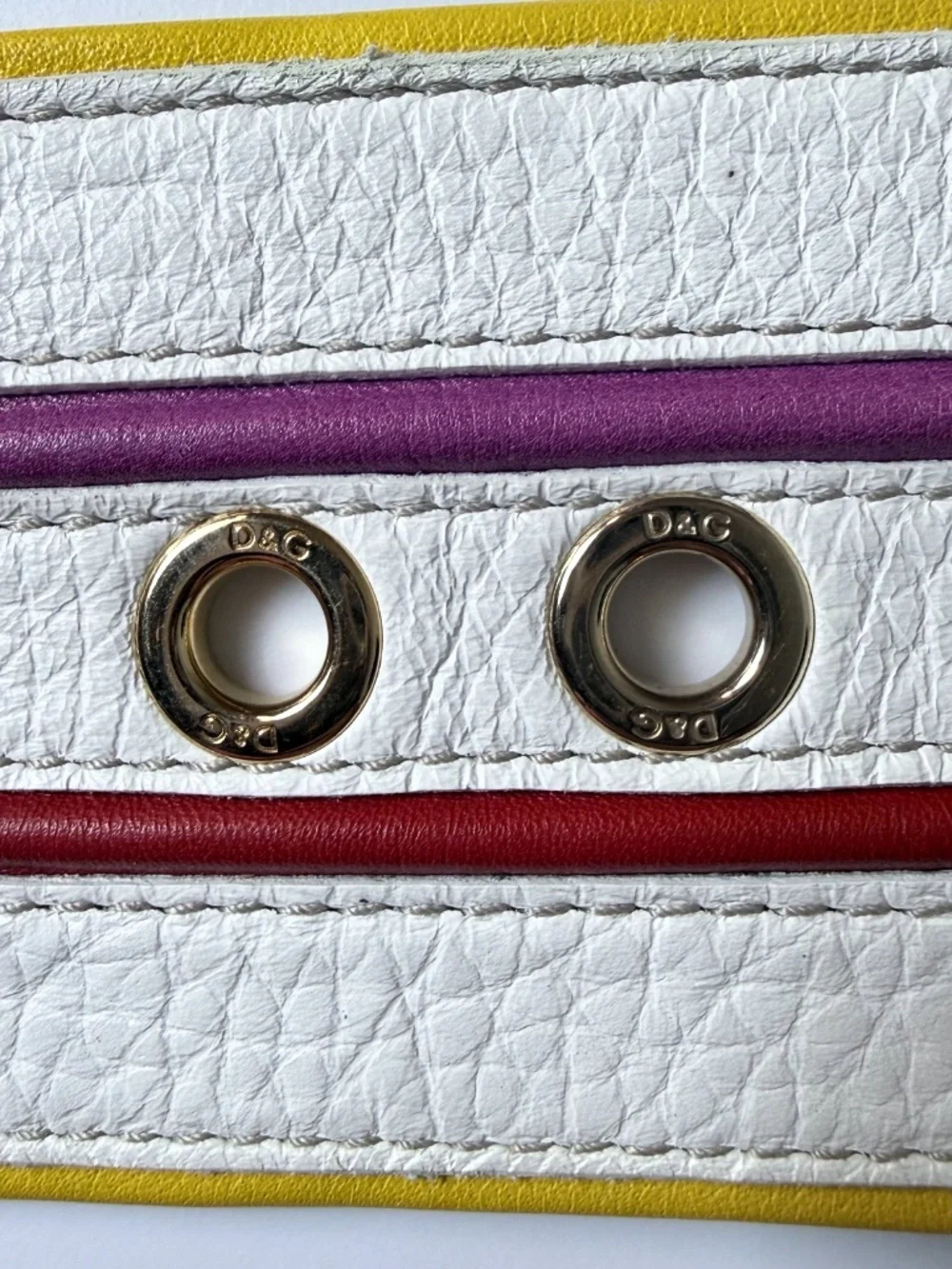 Dolce & Gabbana Belt Chunky Colorful Statement